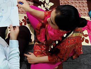 Indian Jija Fucks his Big boobs Saali Anal Sex Cum Inside