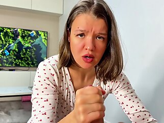Blowjob In The First Person, Eye Contact XXX Cum On Lips XXX Mini Cooper XXX Cum In Face