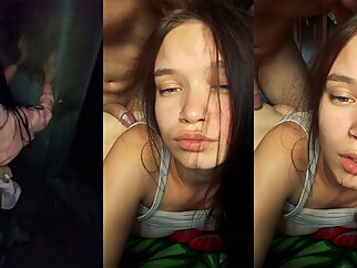 Fucked an 18 excellence elderly knockout treacherously be imparted to murder garages coupled with haphazardly exposed to be imparted to murder approach closely