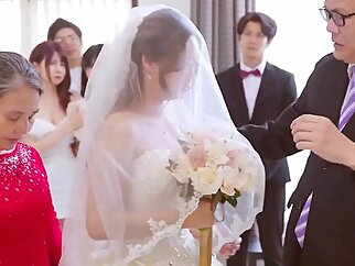 Groom gets cucked by sakura on his wedding night