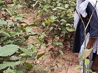 Indian School Girl Doing First Time Sex With Bad Boy At The Deep Jungle