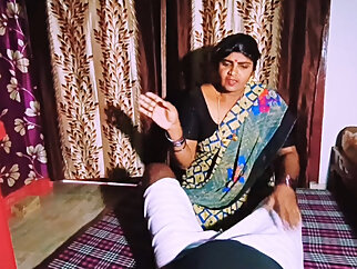 Angry village stepmom hardcore fucking with stepson. Telugu dirty talks.